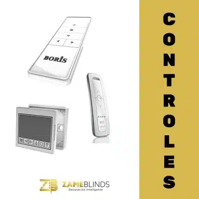 controles para persianas motorizadas decoración inteligente