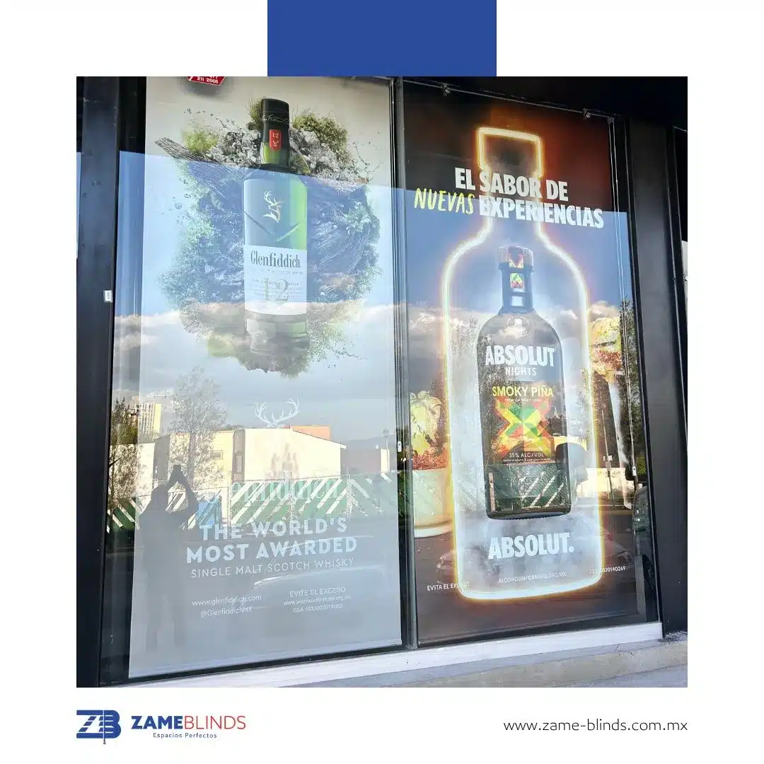 persianas enrollables impresas